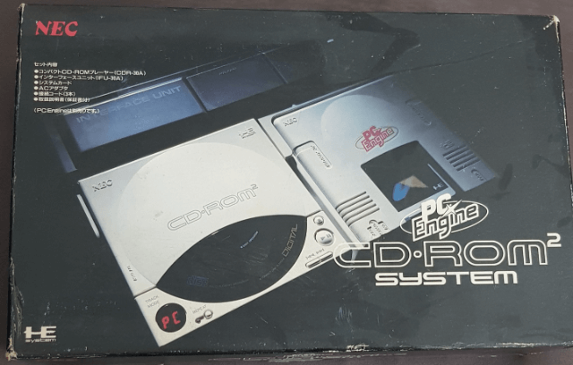 PC Engine CD-ROM Console box art for PC Engine CD